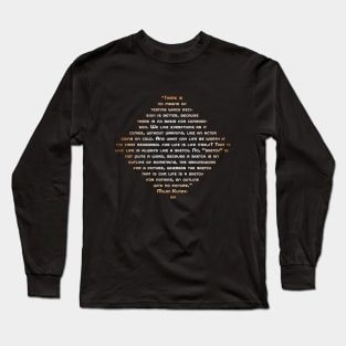 THERE IS NO BASIS FOR COMPARISON Long Sleeve T-Shirt